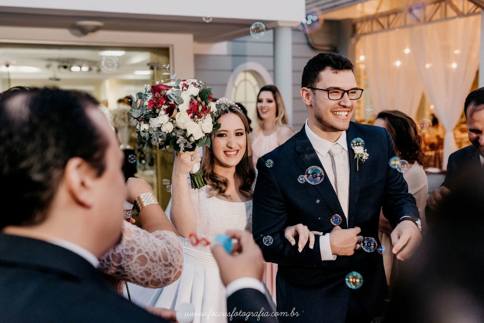 Casamento em Araras na Igreja Batista Livre Ana Caroline e Jonathas Foccus Fotografia Diego Ocanhas e Marcelo Ribeiro melhores fotografos de casamento em Araras 1
