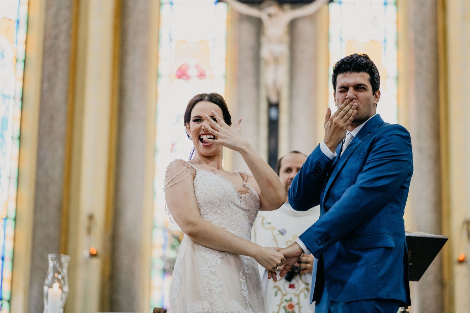 Foto Casamento na Paróquia Santa Cruz em Rio Claro | Eloá e Darío Foto Casamento na Paróquia Santa Cruz em Rio Claro | Eloá e Darío - Imagem 23