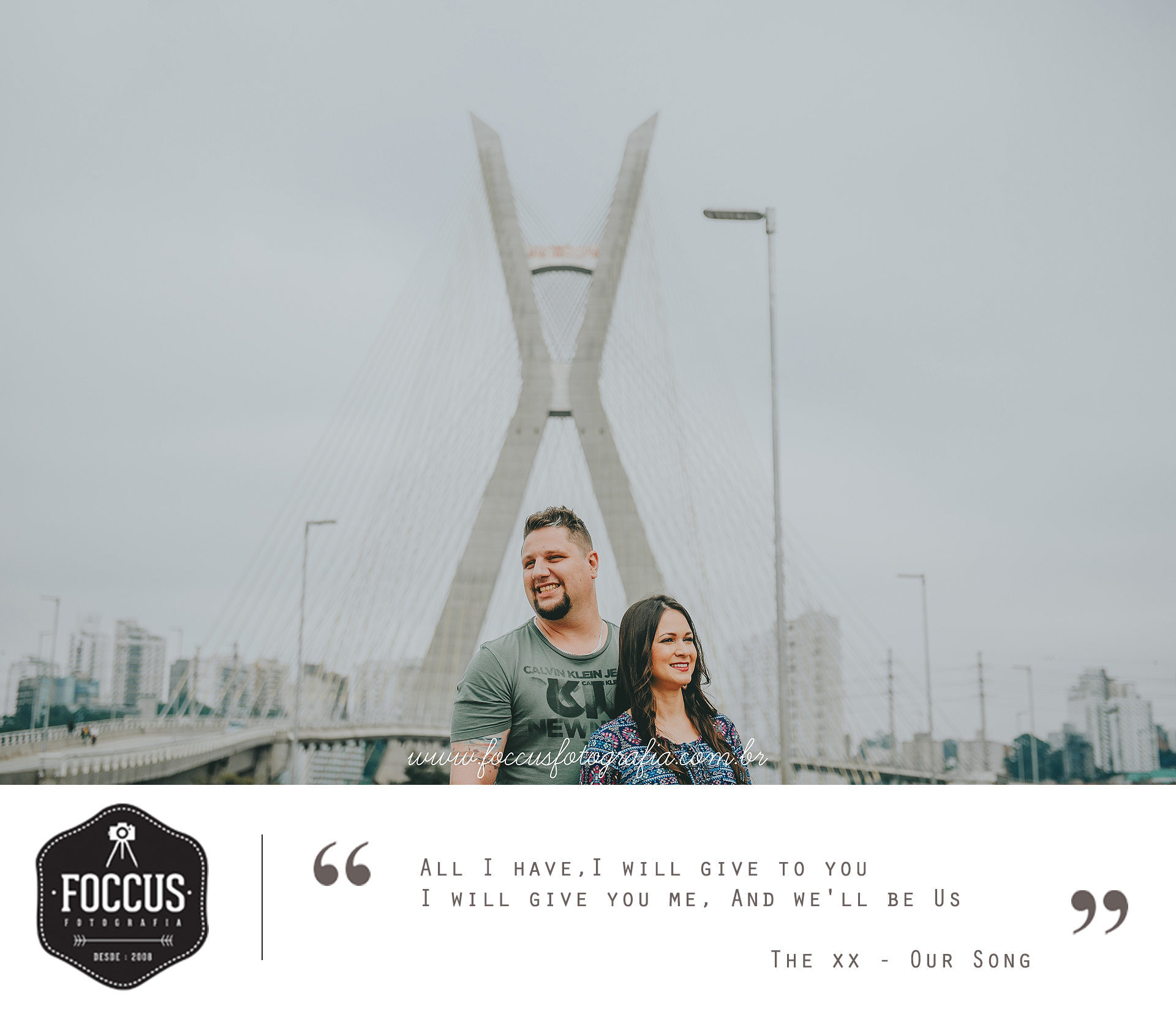 Pré Wedding Aline e Dani | São Paulo - SP | Foccus Fotografia