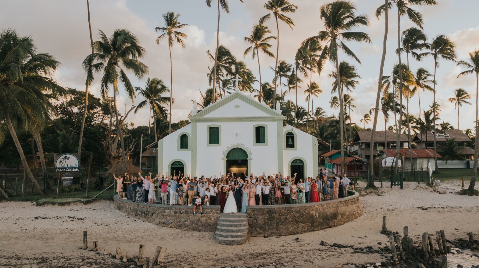 Casamento na Praia dos Carneiros em Pernambuco | Juliana e Bruno
